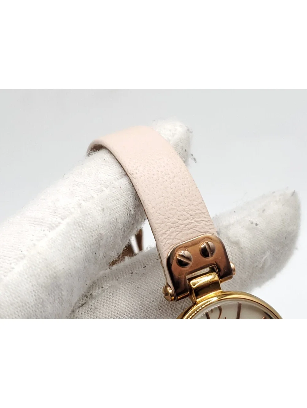 Anne Klein Women Watch New Battery Rose Gold Tone MOP Dial 26mm